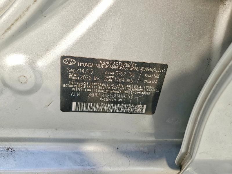 2013 Hyundai Elantra gls