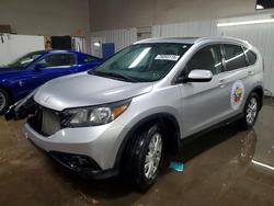 Honda salvage cars for sale: 2012 Honda Cr-v exl