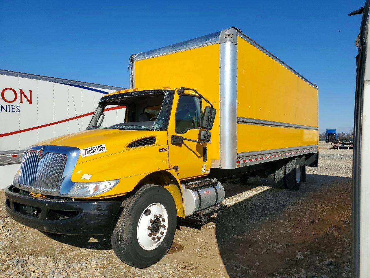 2021 International MV607 BOX Truck