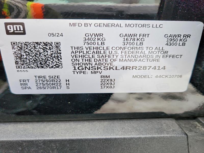 2024 Chevrolet Tahoe K1500 Premier