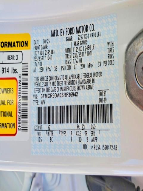 2025 Ford Bronco Sport Badlands