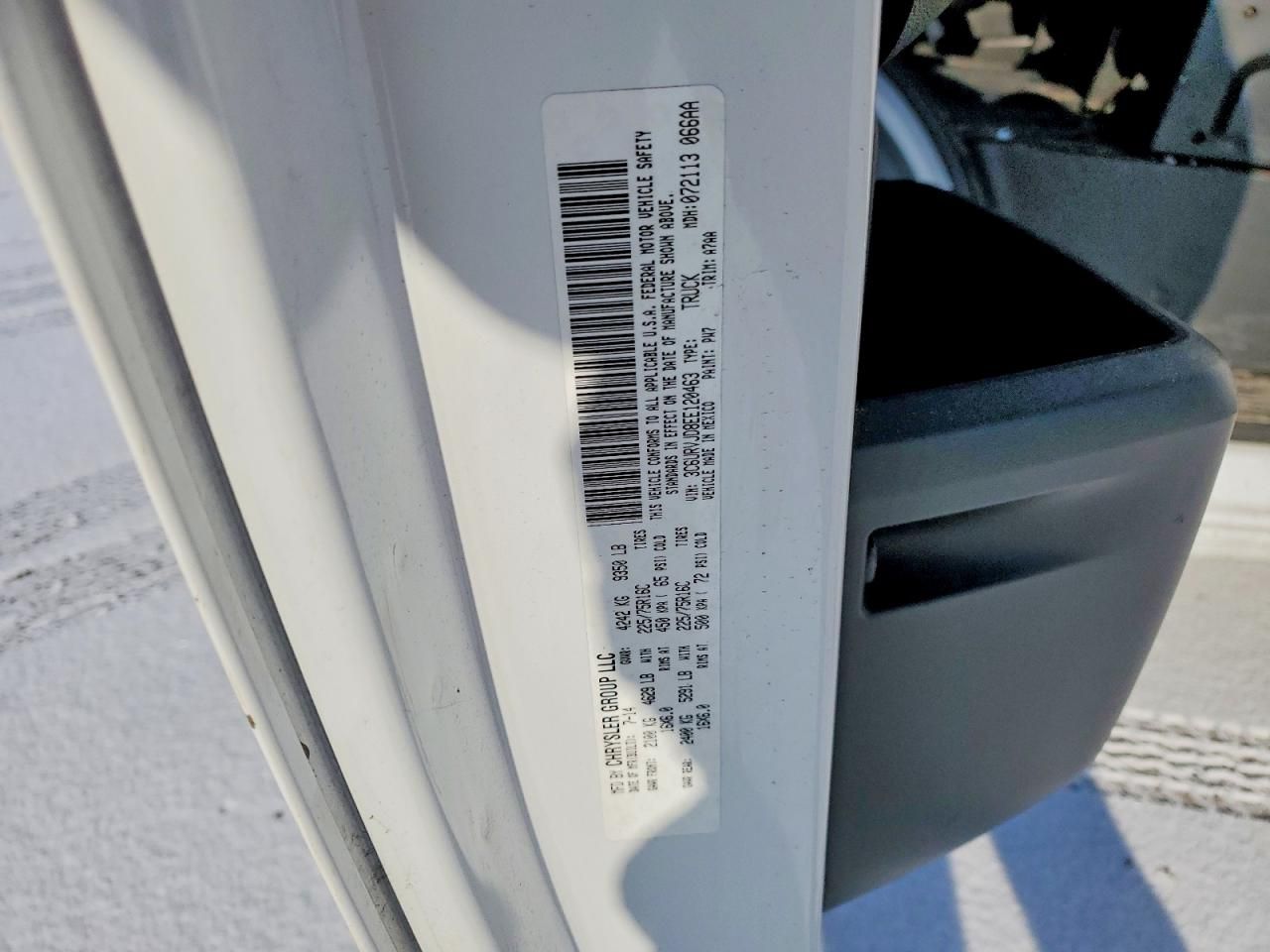 2014 Dodge RAM Promaster 3500 3500 High