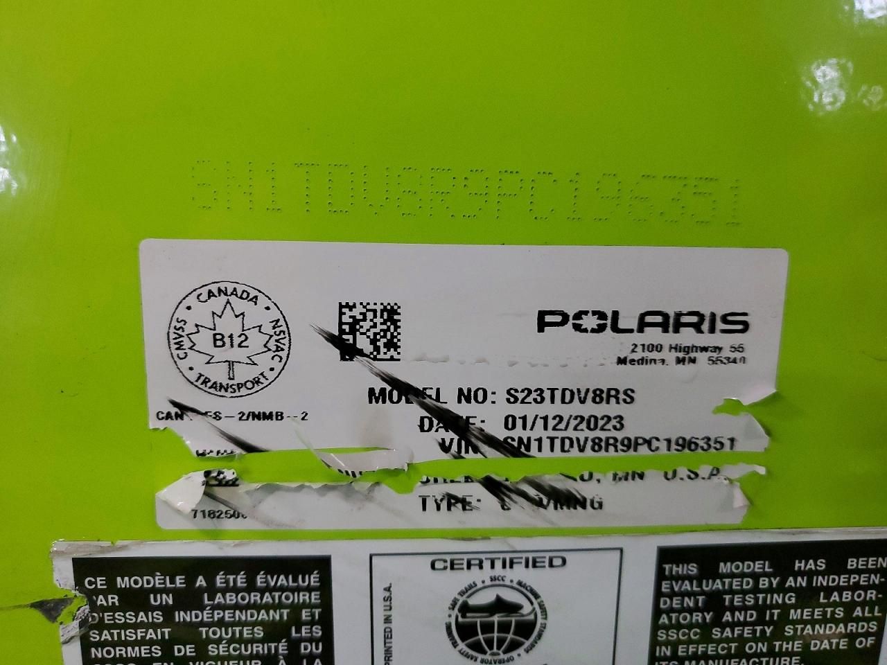 2023 Polaris Matryx VR1 850