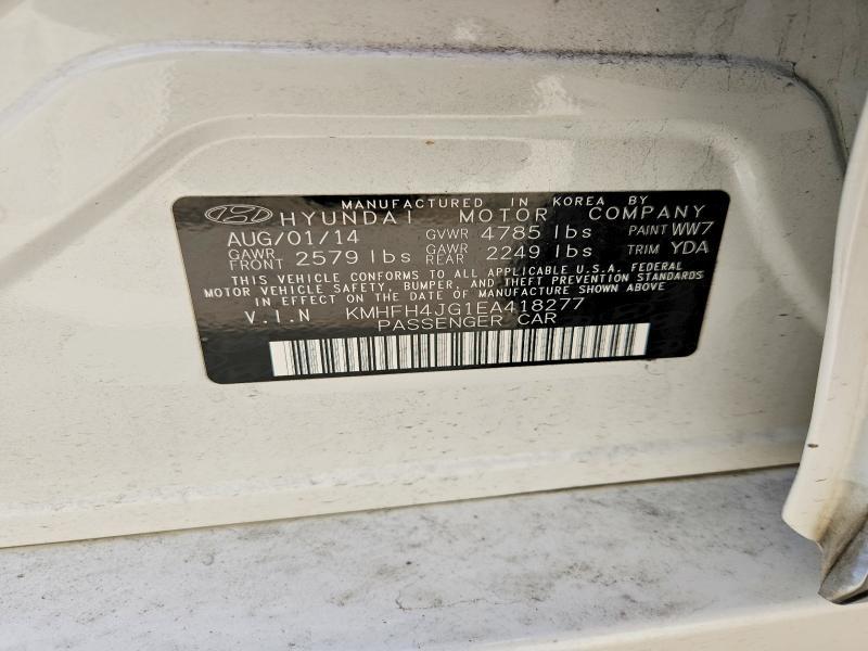 2014 Hyundai Azera gls