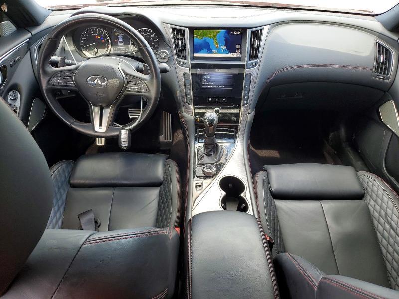 2020 Infiniti Q50 red Sport 400