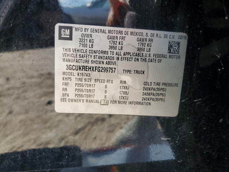 2015 Chevrolet Silverado K1500 LT