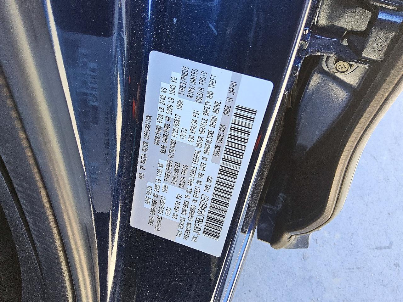 2024 Mazda Cx-5 Select