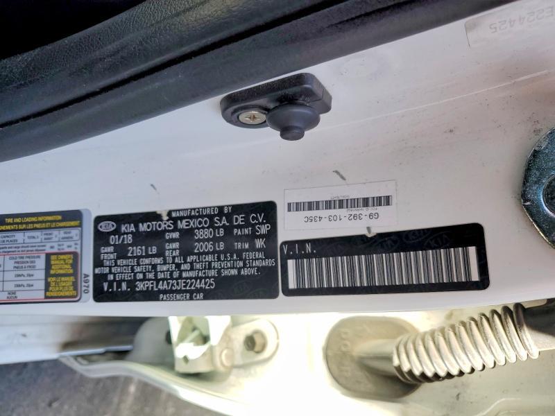 2018 KIA Forte lx
