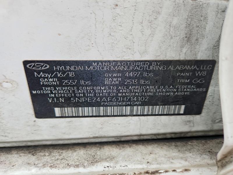 2018 Hyundai Sonata se