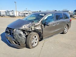 Salvage cars for sale from Copart Sacramento, CA: 2019 Honda Odyssey exl