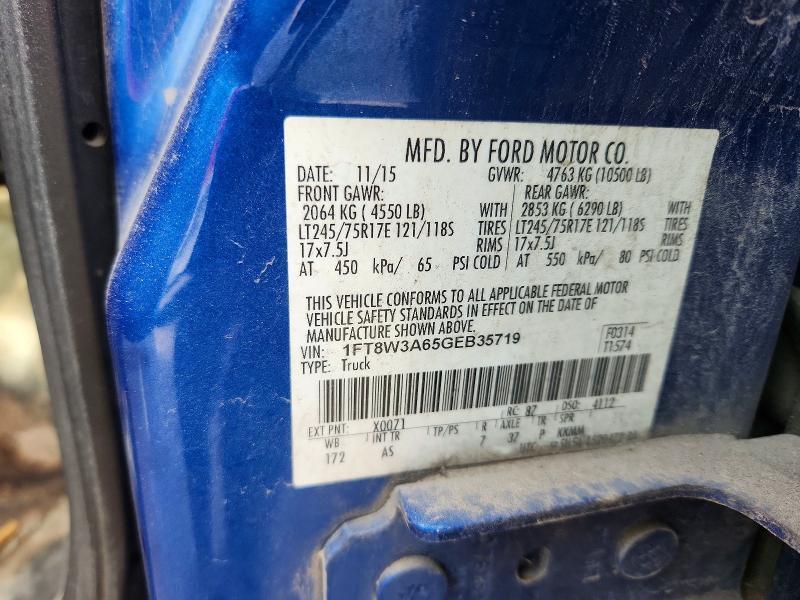 2016 Ford F350 Super Duty