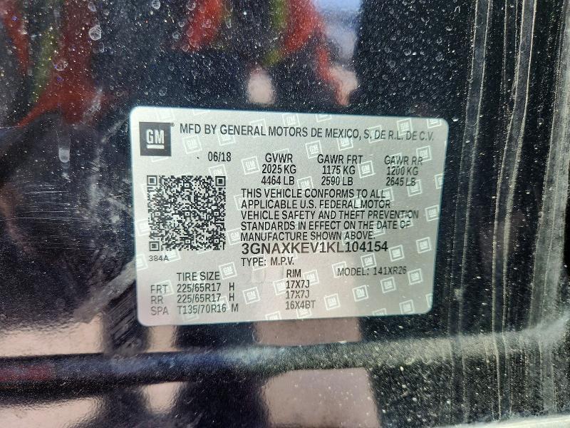 2019 Chevrolet Equinox lt