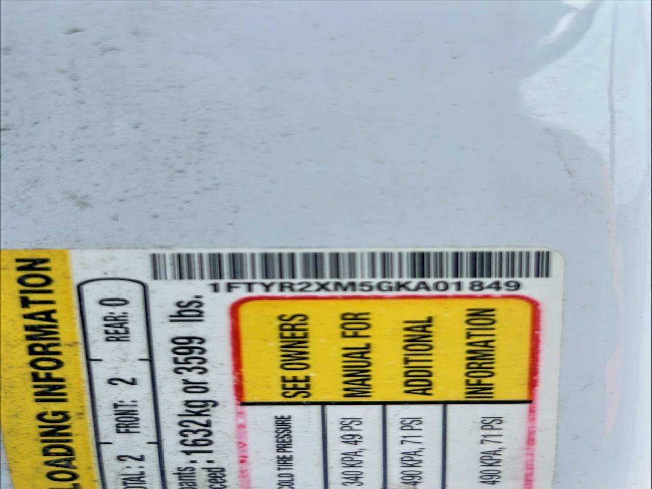 2020 Ford Transit 250 Delivery Van