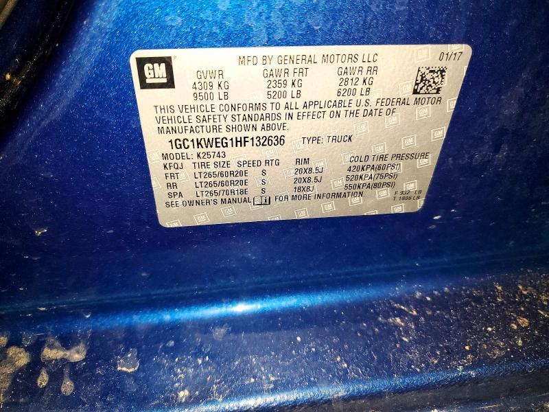 2017 Chevrolet Silverado K2500 Heavy Duty LTZ