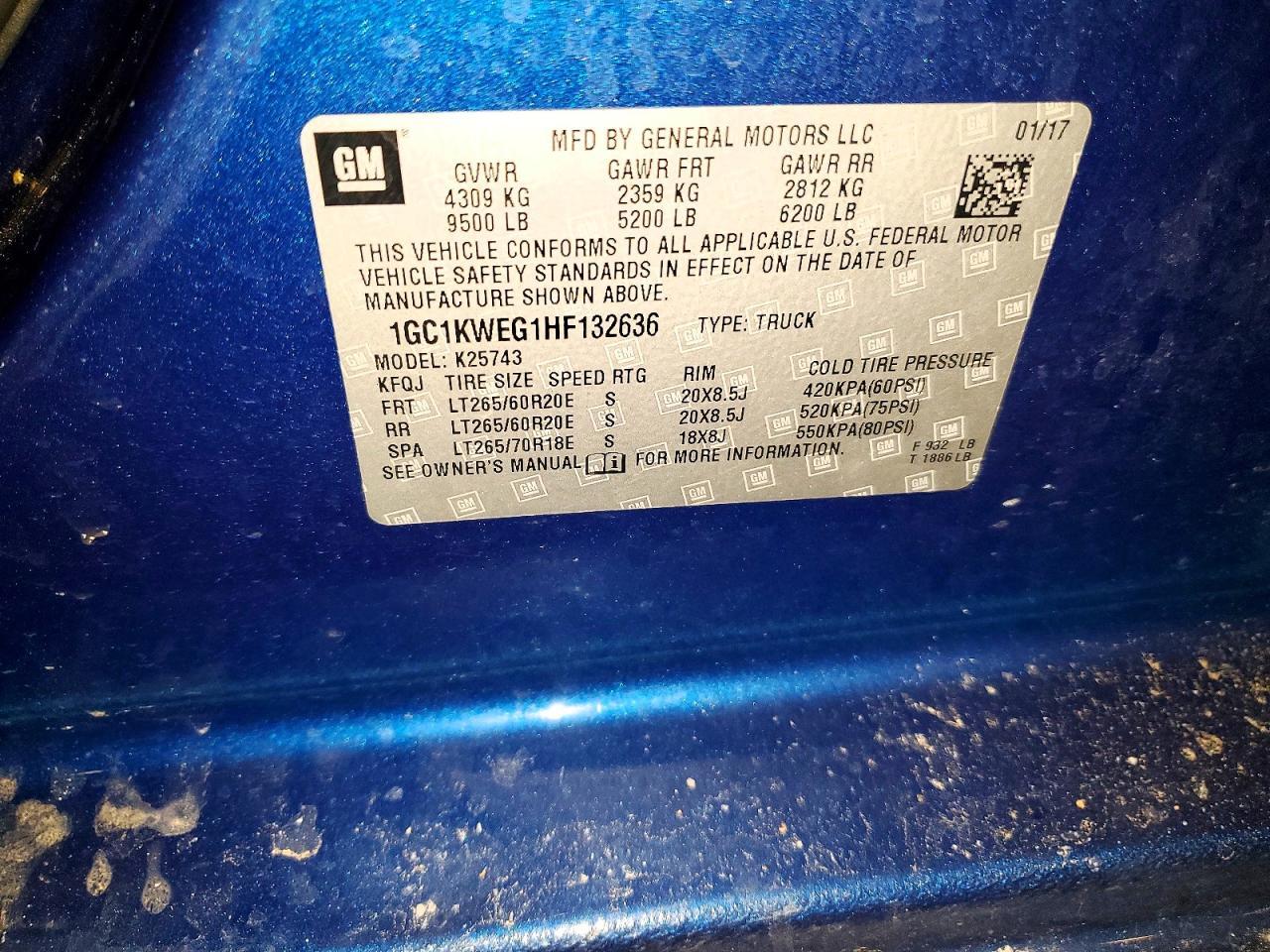 2017 Chevrolet Silverado K2500 Heavy Duty LTZ