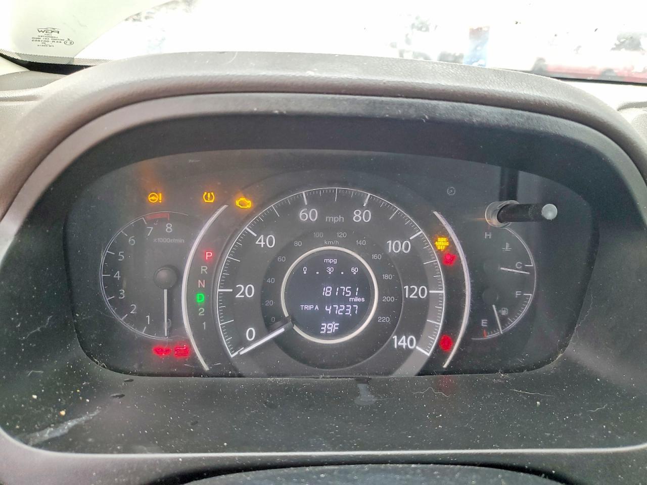 2012 Honda Cr-v exl