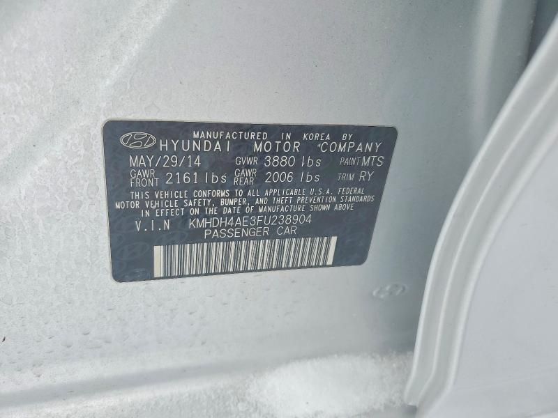 2015 Hyundai Elantra se