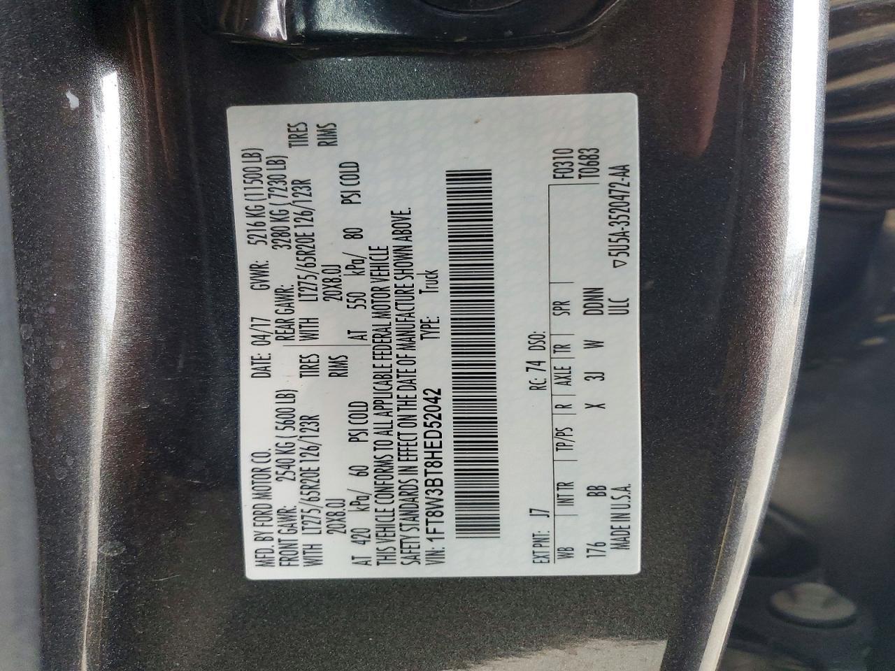 2017 Ford F350 Super Duty