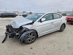 Salvage cars for sale from Copart Haslet, TX: 2018 Hyundai Elantra sel