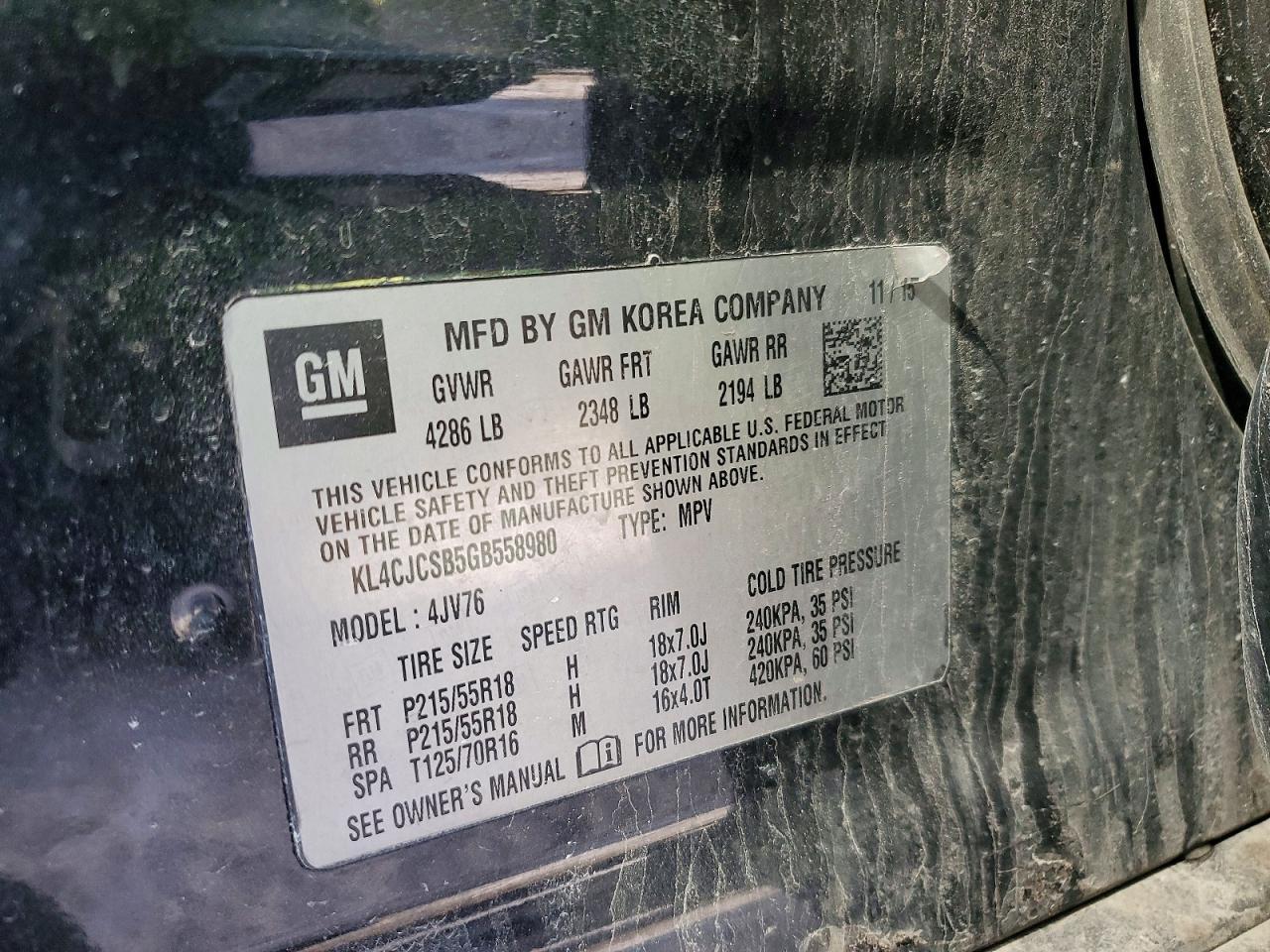 2016 Buick Encore