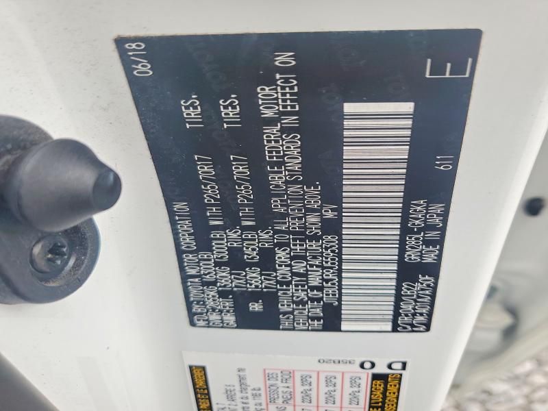 2018 Toyota 4runner Sr5/sr5 Premium