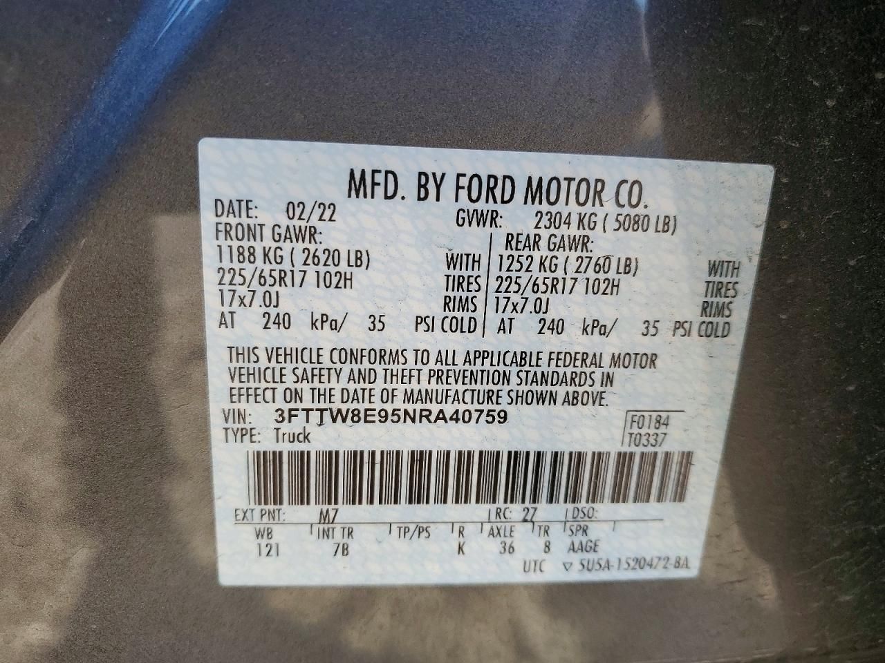 2022 Ford Maverick xl