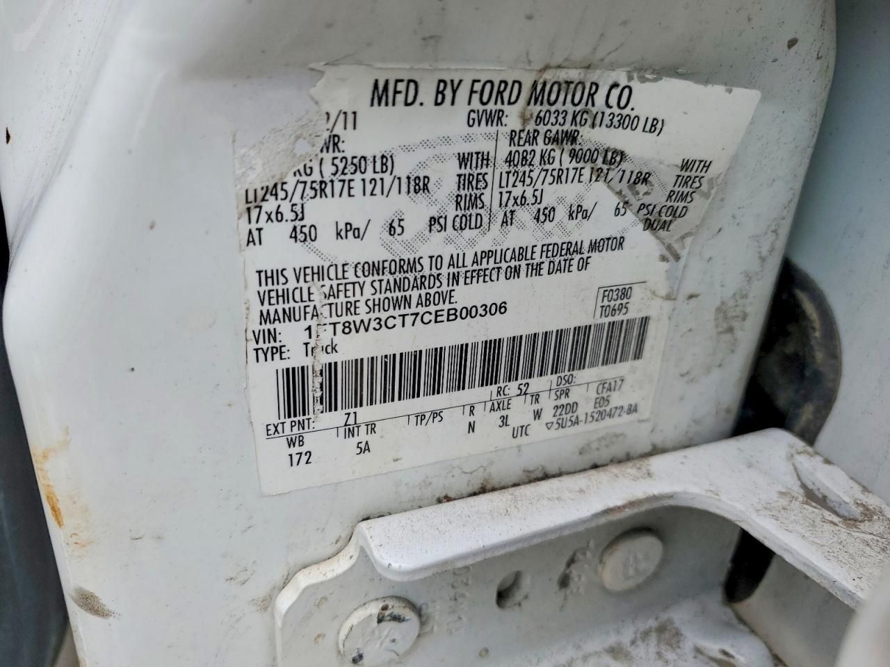 2012 Ford F350 Super Duty