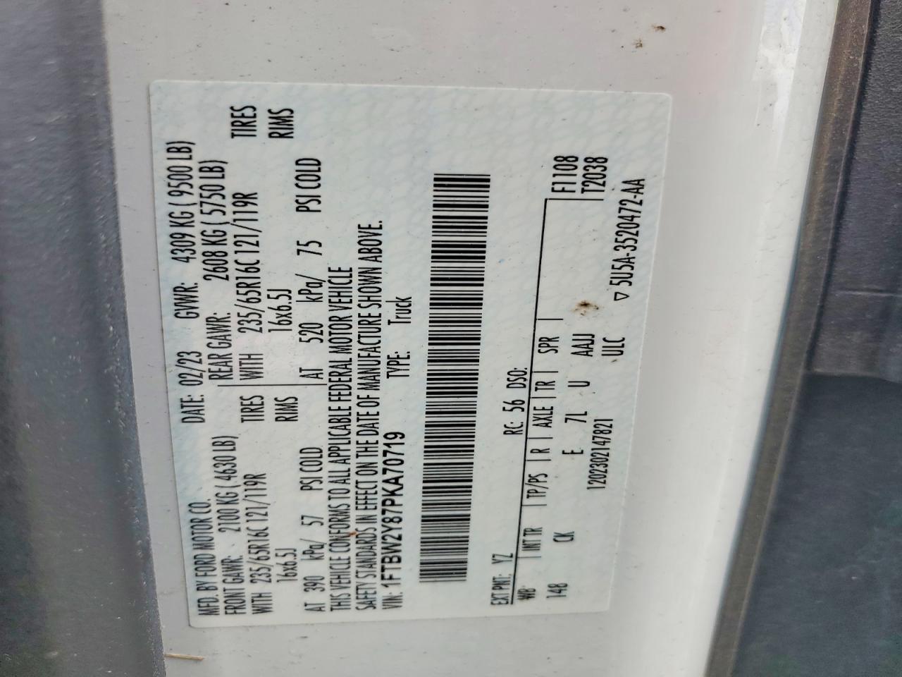 2023 Ford Transit T-350