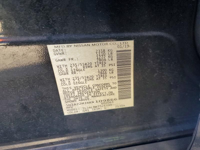 2019 Nissan Murano s