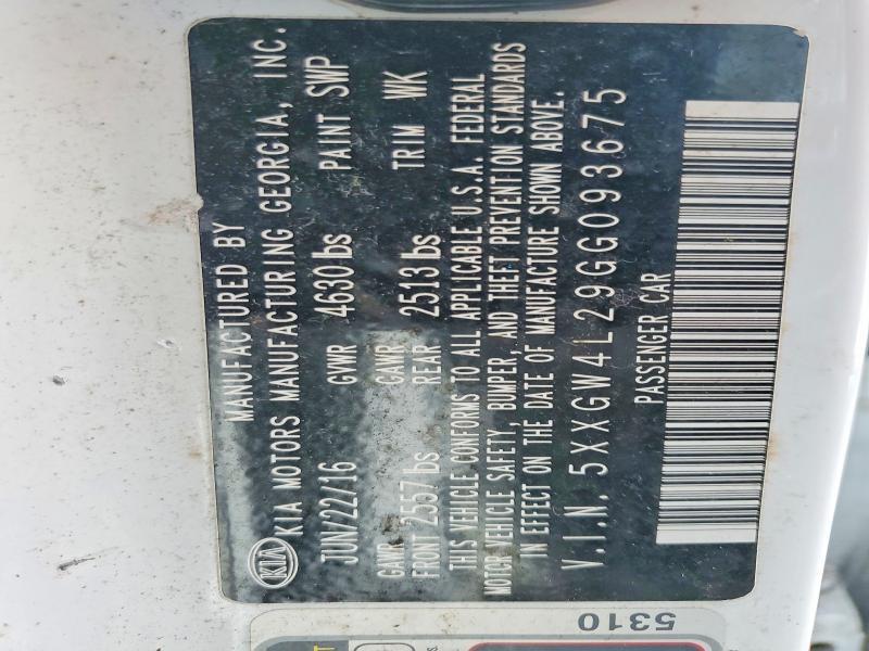 2016 KIA Optima sx Turbo