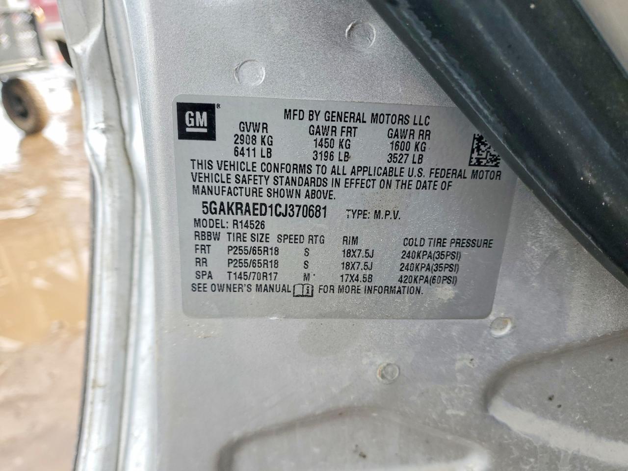 2012 Buick Enclave