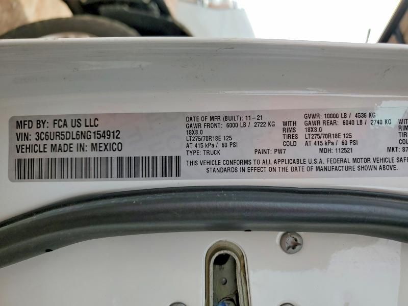 2022 Dodge Ram 2500 big Horn