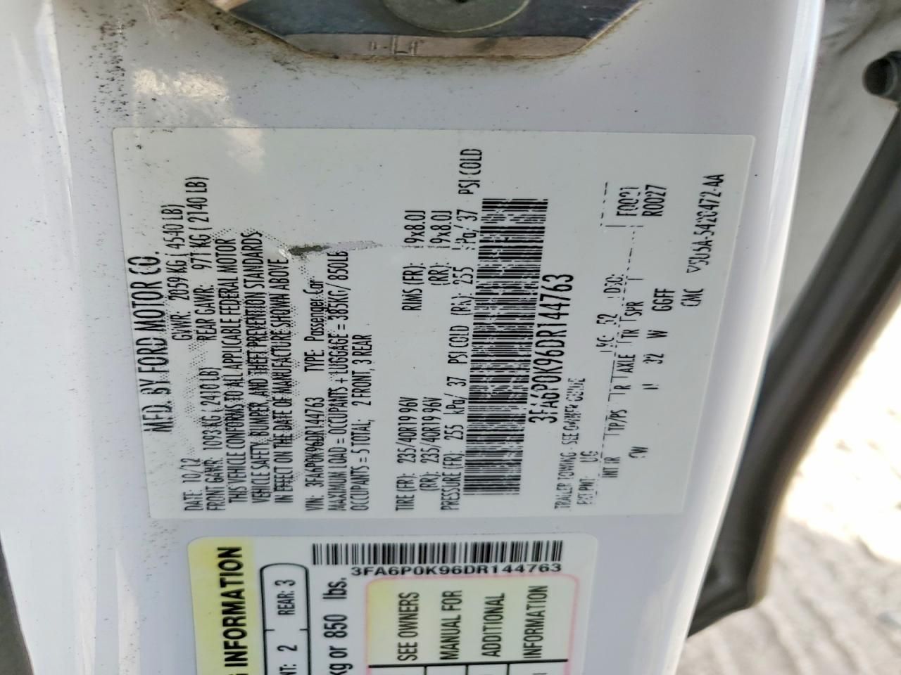 2013 Ford Fusion Titanium