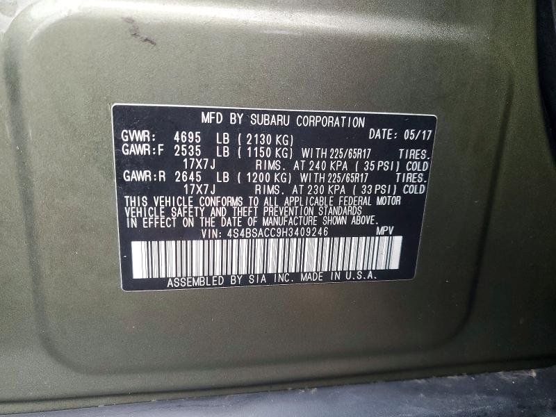 2017 Subaru Outback 2.5i Premium