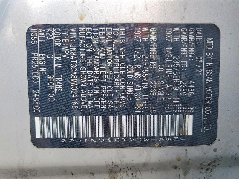 2021 Nissan Rogue sl