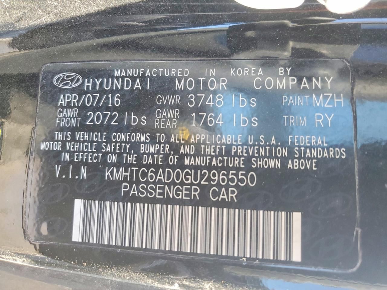 2016 Hyundai Veloster