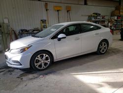 Chevrolet Cruze Vehiculos salvage en venta: 2017 Chevrolet Cruze Premier