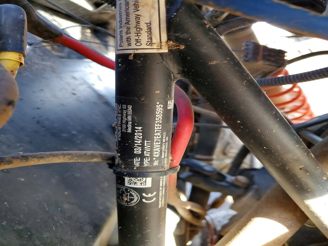 2014 Polaris RZR Utility Vehicle