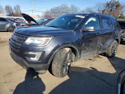 Ford Explorer salvage cars for sale: 2017 Ford Explorer xlt