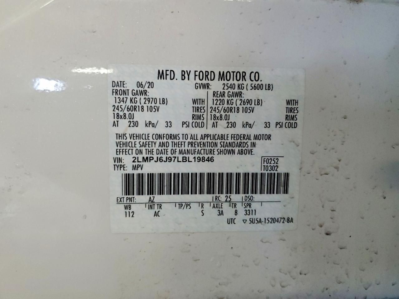 2020 Lincoln Nautilus