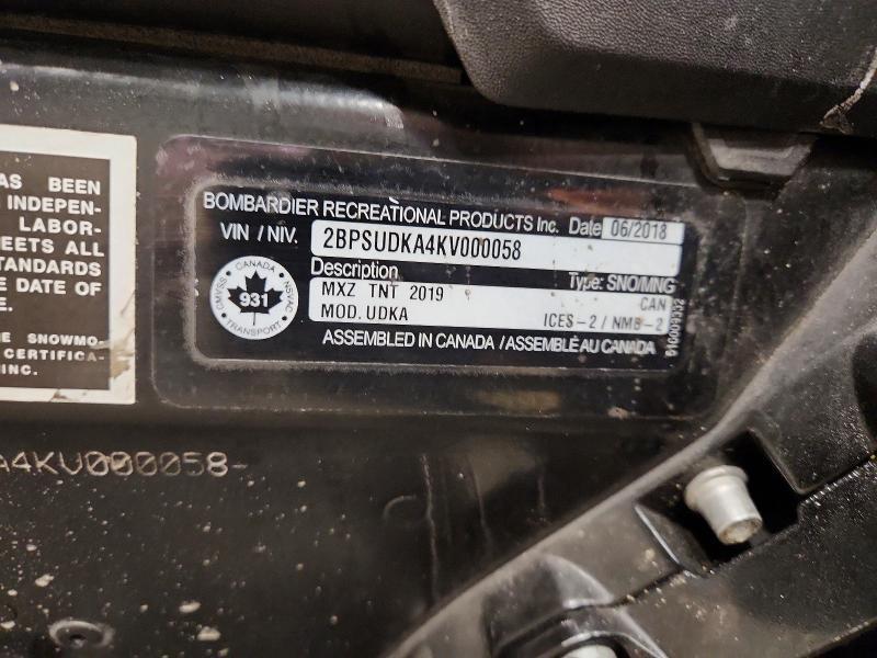 2019 Other MX Z TNT 8