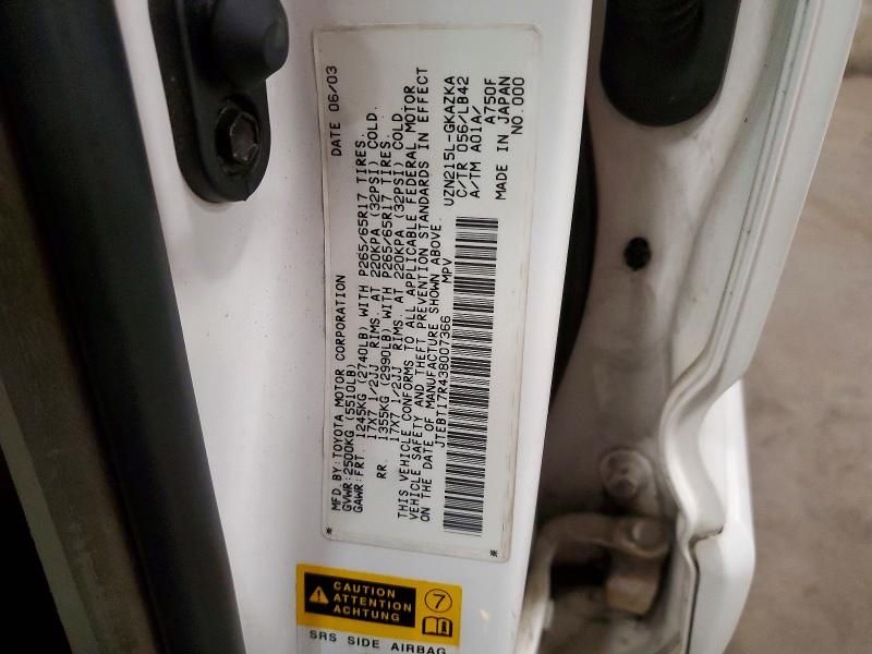 2003 Toyota 4runner Limited