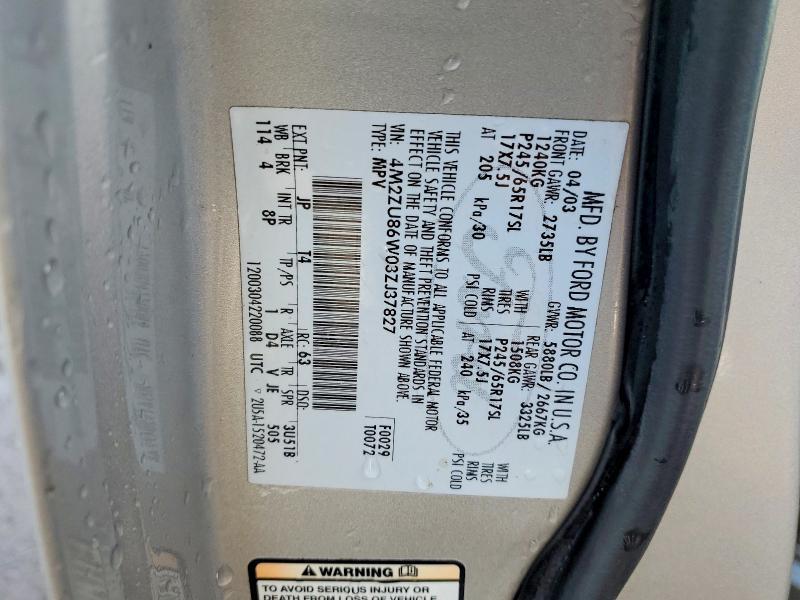 2003 Mercury Mountaineer