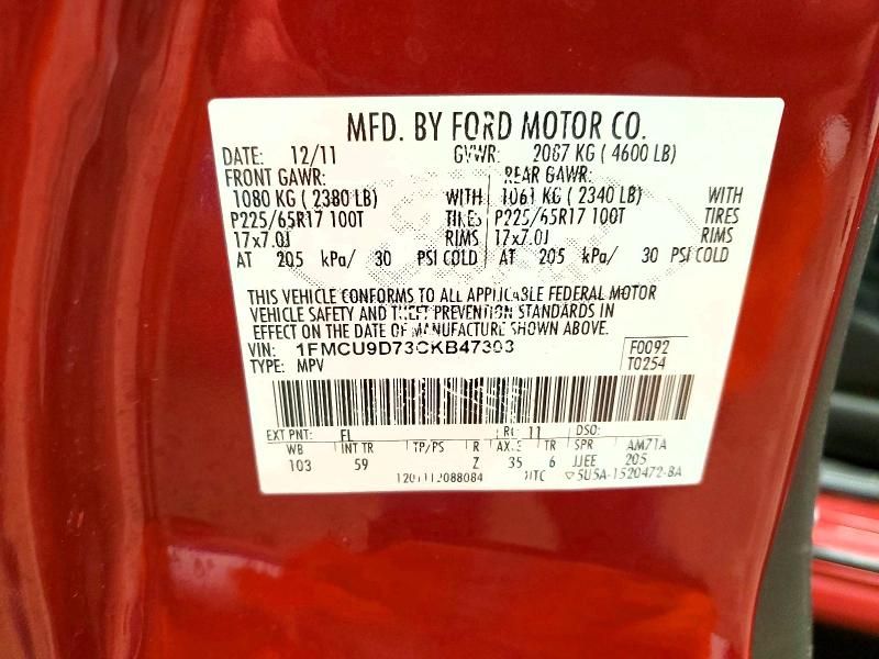 2012 Ford Escape xlt