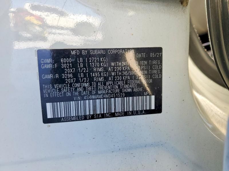 2021 Subaru Ascent Limited