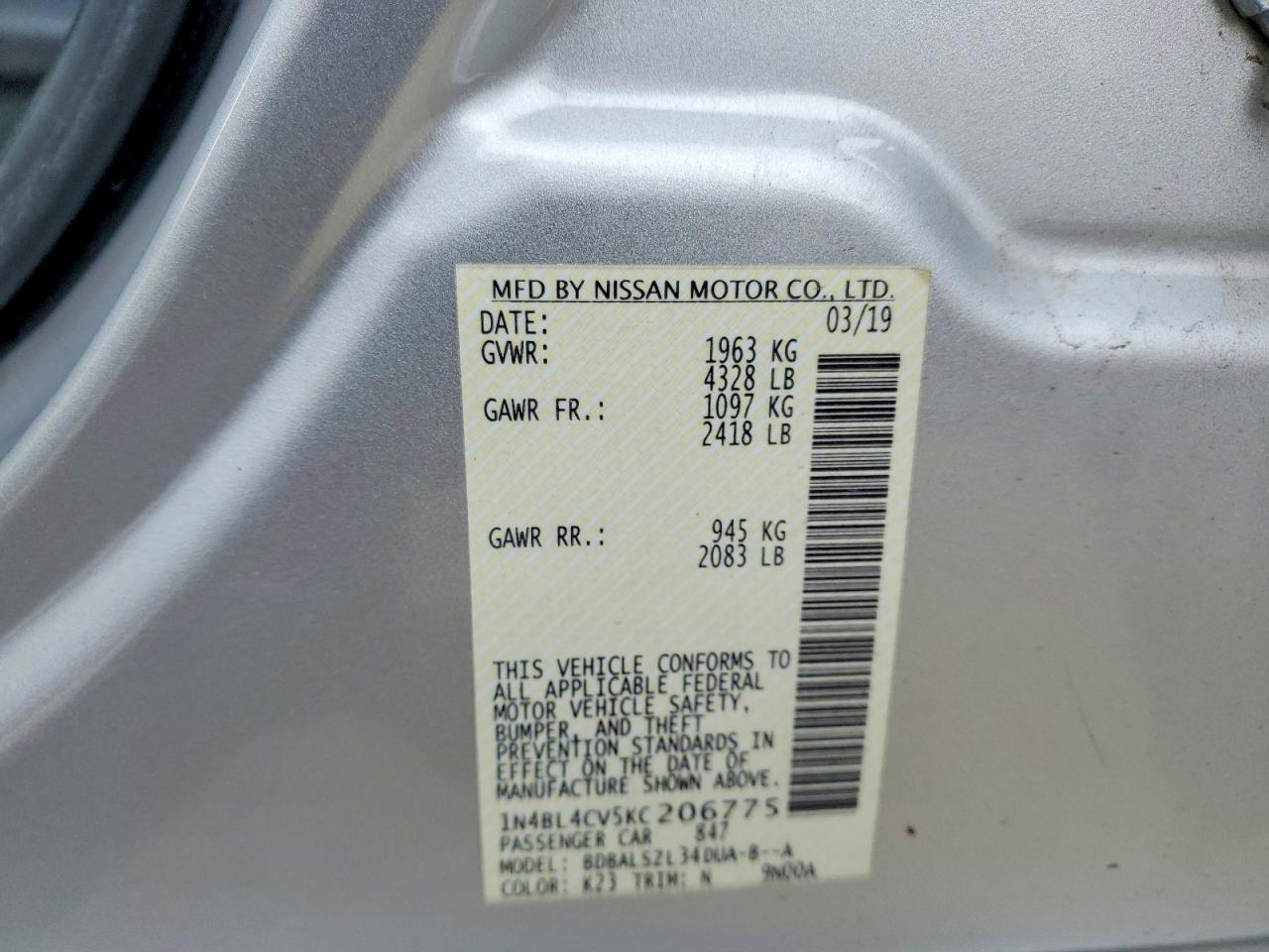 2019 Nissan Altima sr