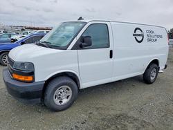 Salvage trucks for sale at Antelope, CA auction: 2023 Chevrolet Express 2500 Cargo Utility / Service Van