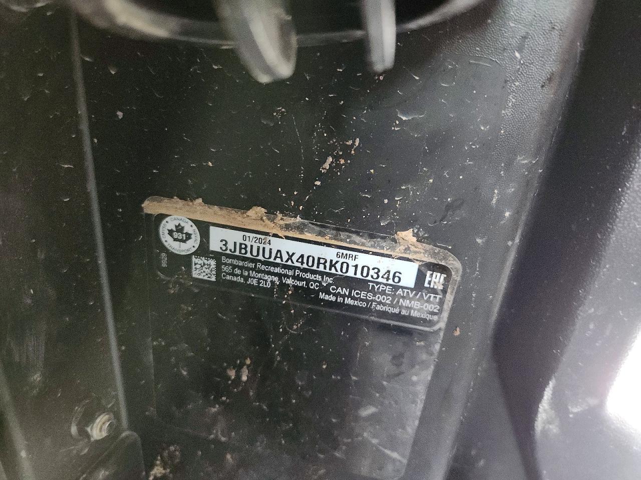 2024 Can-Am Defender Utility Vehicle