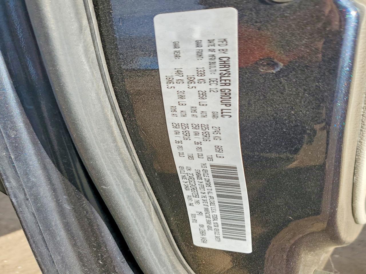 2013 Dodge Grand Caravan sxt