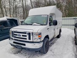 Salvage trucks for sale at West Warren, MA auction: 2009 Ford E350 Utility / Service Truck